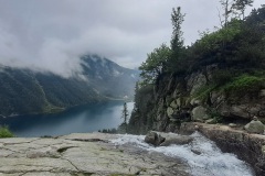 View to Morskie Oko, close to Czarny Staw pod Rysami