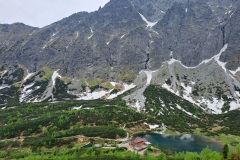 Zelené pleso ("Green mountain lake")