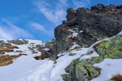 Ascent to Jahňací štít