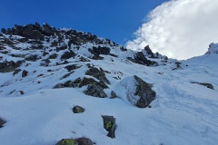 Ascent to Jahňací štít