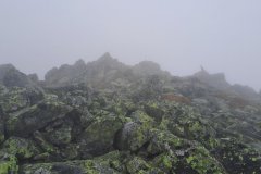 Jastrabia veža (2137m), summit ridge
