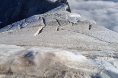 Ortlerferner, crevasses
