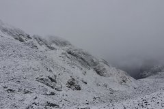 Ascent to Priečne sedlo