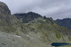 Descent from Sedlo Prielom