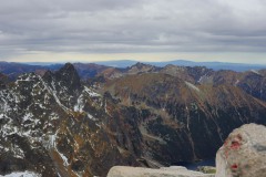 Rysy (2499m), view to northwest