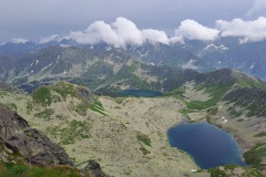 Czarny (left) and Zadni Staw Polski