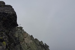 Vysoká, close to the peak