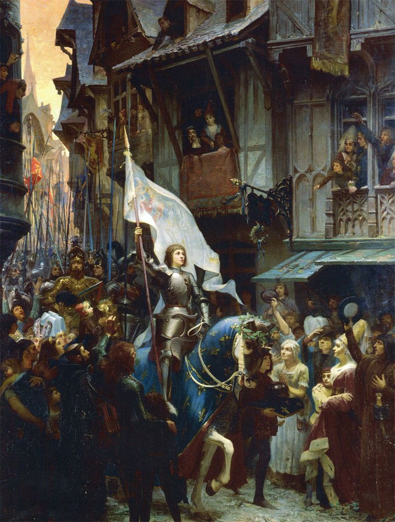 Jean-Jacques Scherrer - "L'entrée de Jeanne d'Arc à Orléans"