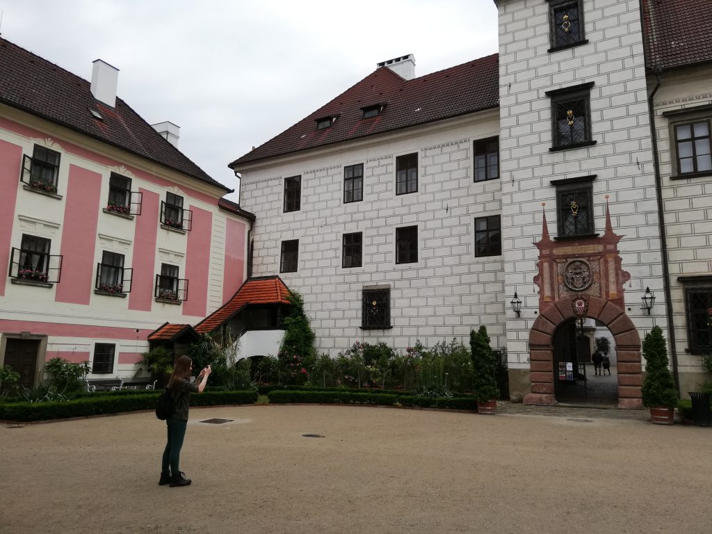Castle Třeboň, courtyard