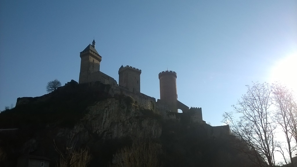 Château de Foix and the castle hill