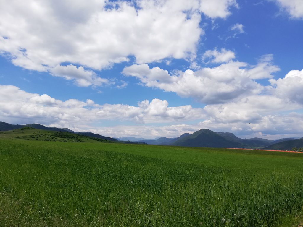 Low Tatras, splendidly grassed plains near Ružomberok