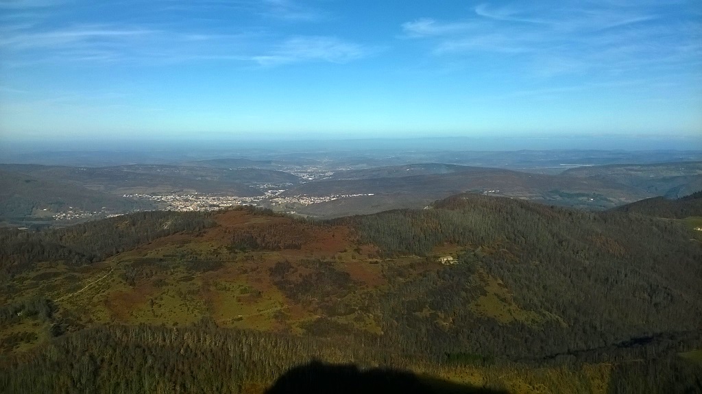 View from the Montségur crest