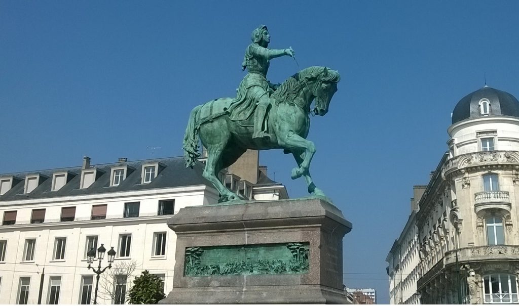 Monument in Orléans (Statue équestre de Jeanne d'Arc)