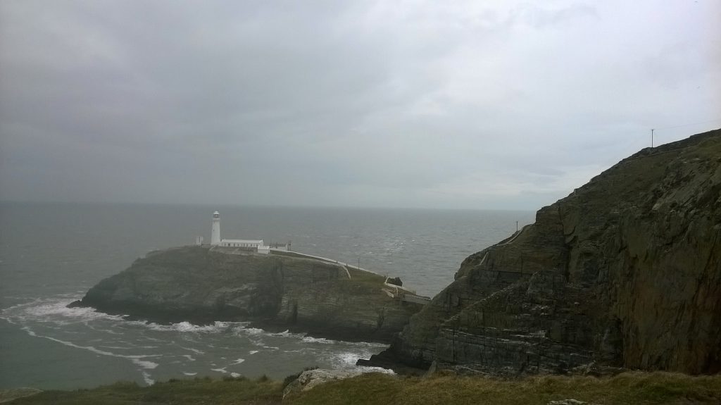 South Stack Light house, bird observatory in my rear