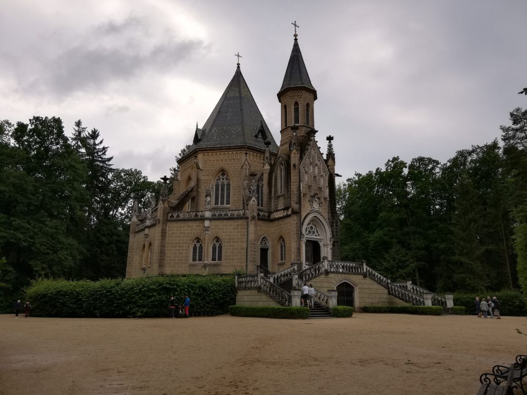 Třeboň, Schwarzenberská hrobka (mausoleum)