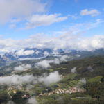 View from Monte Calisio (1096 meters)
