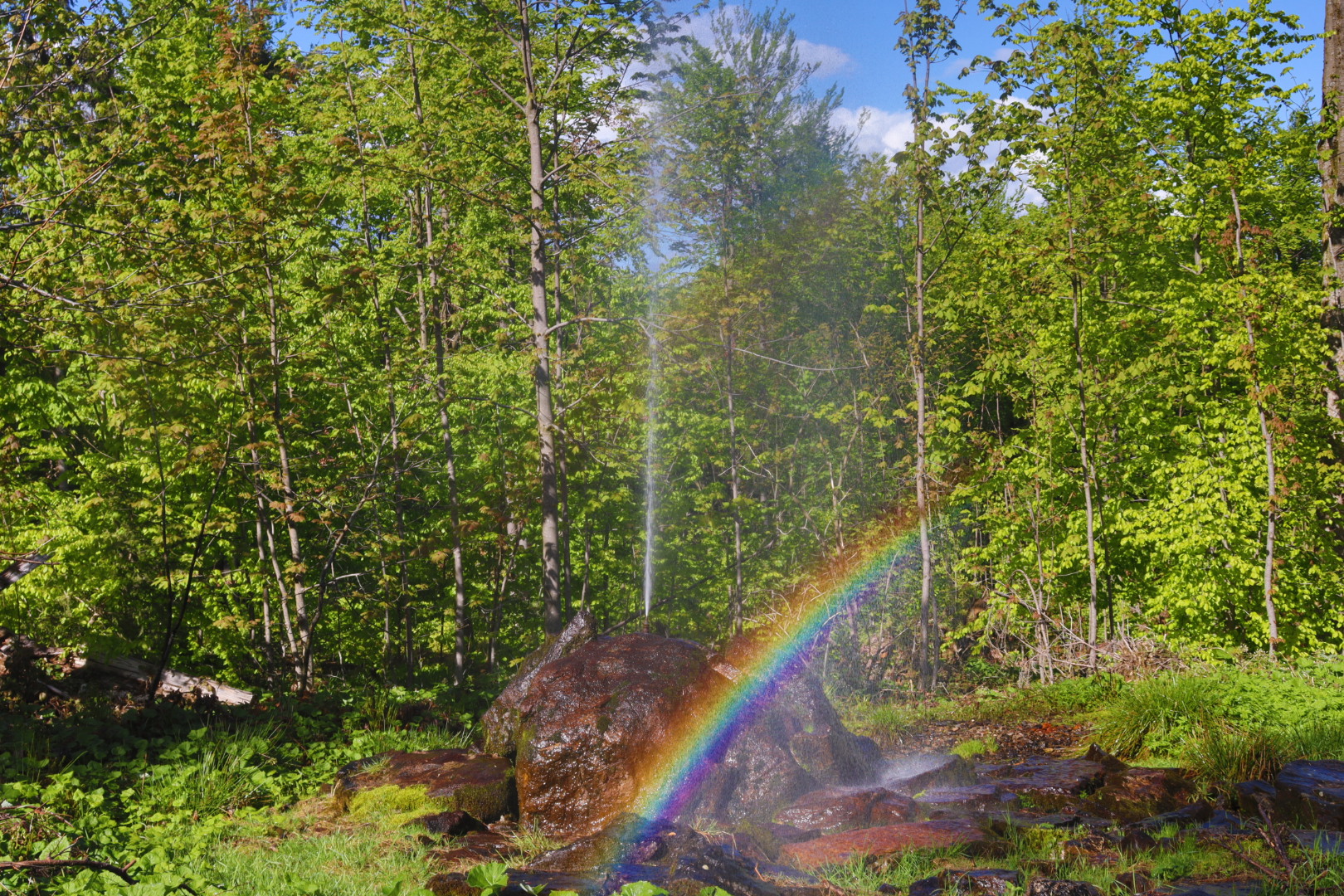 Rainbow, near Voithenberg