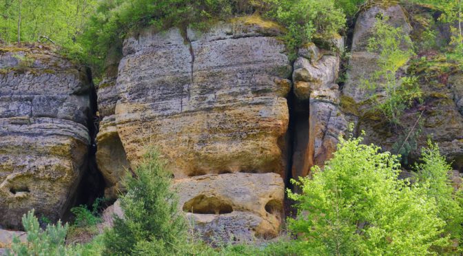 NP Kokořínský důl, stone formations