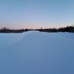Sunrise in Muonio (Finland)