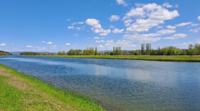 Main–Danube Canal and bike trail a few kilometers short of Forchheim (3)