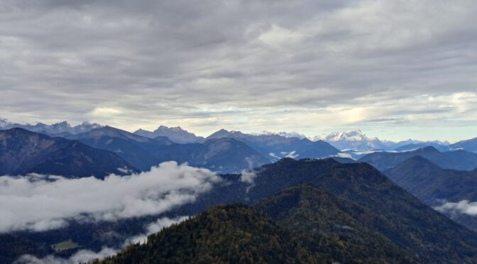 Ascent to Buchstein (Bavarian Prealps)