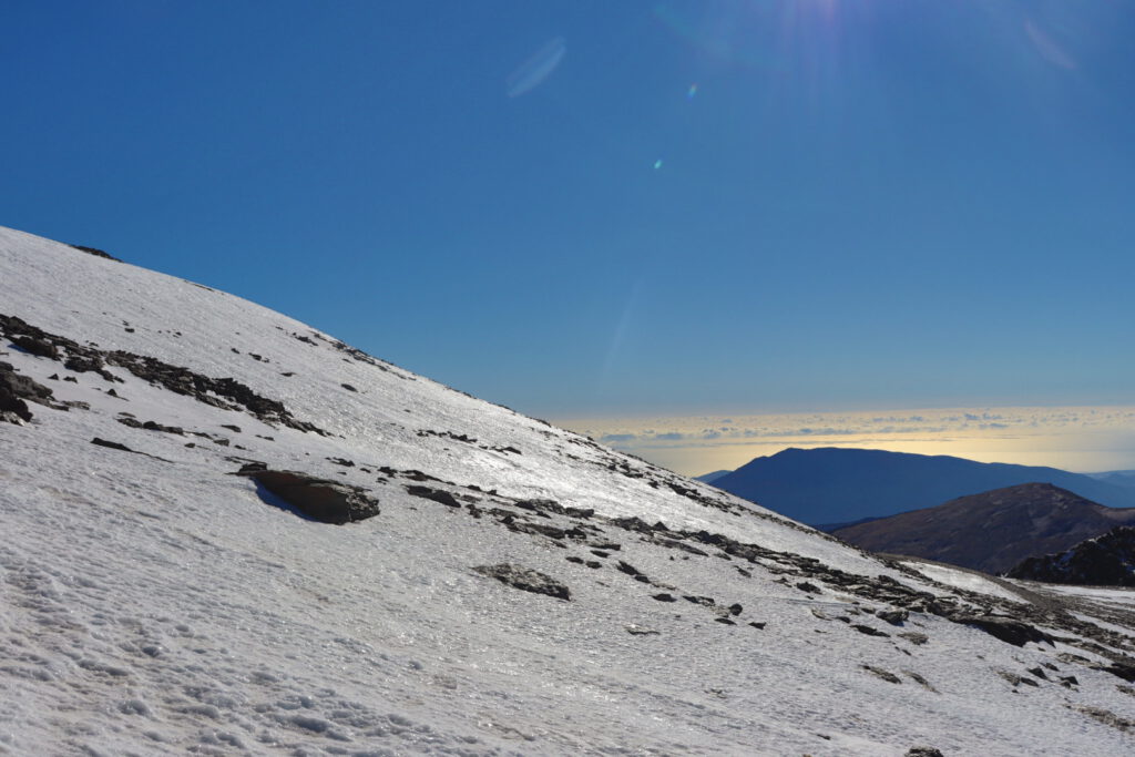 Ascent to Pico del Valeta