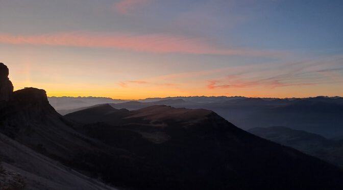 Ascent to Sass Rigais (Dolomites)