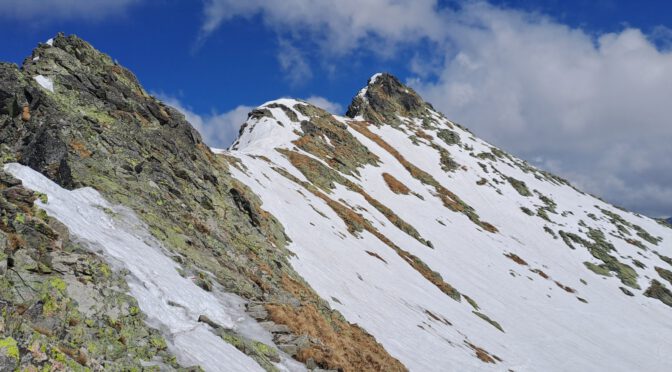 Ascent to Mały Kozi Wierch (High Tatras)
