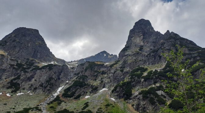 Ascent to Jastrabia veža (High Tatras)