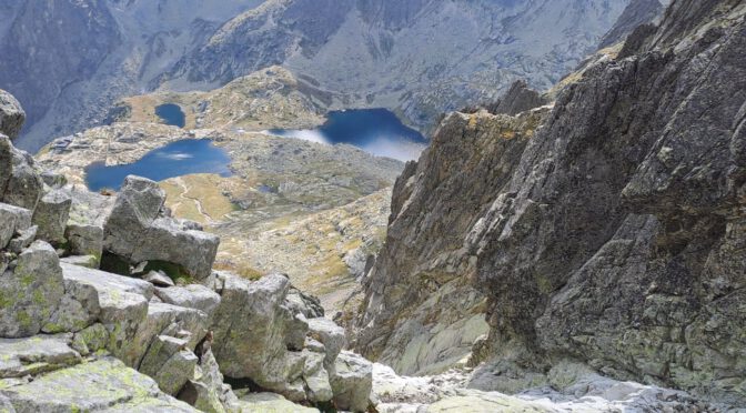 Ascent to Malý Pyšný štít (High Tatras)